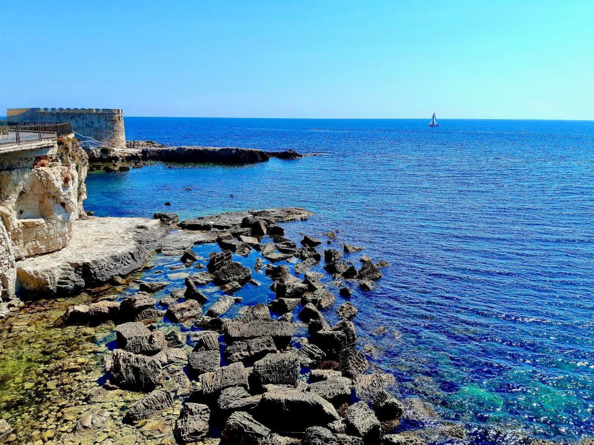Elegante Appartamento In Palazzo Storico Ortigia Syrakus Exterior foto