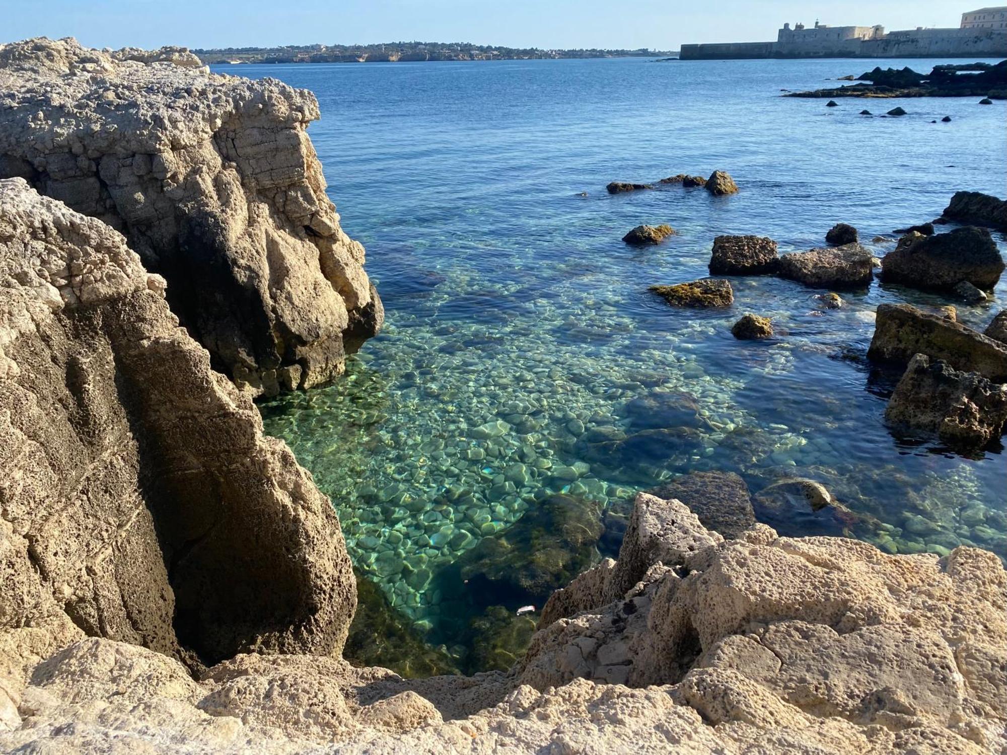 Elegante Appartamento In Palazzo Storico Ortigia Syrakus Exterior foto